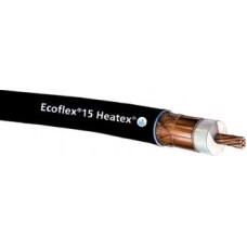 Ecoflex15 Heatex halogeenvrij en brandvertragend coax, rol 200m